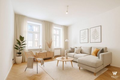 Top-sanierte 3-Zimmer Altbauwohnung – Ruhige Toplage beim Augarten
