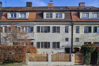 Agricolaplatz: Denkmalgeschütztes 6-Raum-Townhouse mit luxuriöser Ausstattung (ua. Bulthaup-Küche)