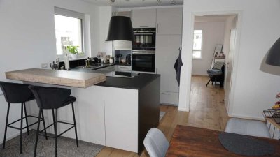 Exklusive 3-Zimmer Wohnung mit Balkon, Einbauküche, hochwertiger Ausstattung, Bietigheim