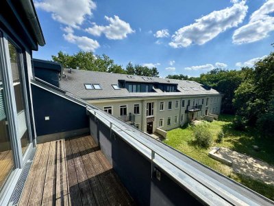 Grüner geht's kaum - Wunderschöne Wohnung in historischem Areal in der Königsheide