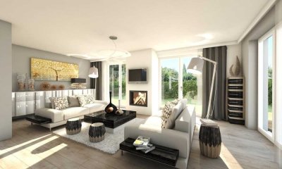 Wohnen mit Garten! Moderne 3-Zimmer-Neubauwohnung im EG in Südwestlage