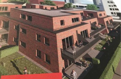 Exklusives möbliertes Appartement mit eigener Terrasse  direkt am UKM