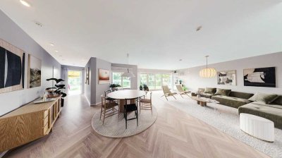 Wohnen und arbeiten am eigenen See, große Mehrgenerationen-Villa mit 4 separaten Einheiten