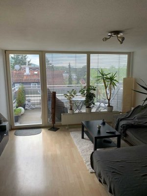 3-Zimmer-Wohnung mit EBK, Dachterrasse und Gäste-WC in Darmstadt