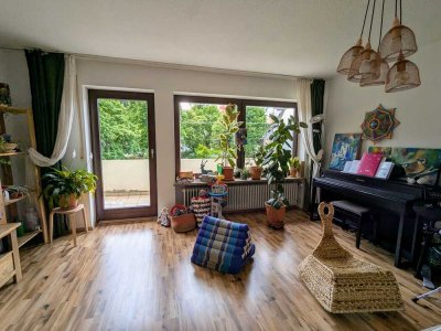 Freundliche und gepflegte 4-Zimmer-Wohnung mit Balkon in Augsburg