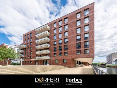 Stylisch & zentral: 3,5 Zimmer mit hochwertiger Ausstattung, Balkon & Bootsanleger nahe Sonninpark