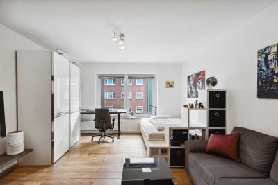 Modernes, gehobenes all-inclusive 1-Zimmer Apartment im Herzen von Münster - Vollmöbliert!