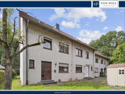 Zentral in Dreierwalde: 
Vielseitige Wohnung im Reihenmittelhausstil mit Platz für Ihre Ideen!