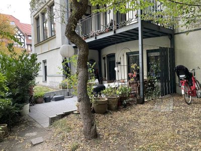 Charmante Wohnung mit Terrasse, Sondernutzungsrecht am Garten zwei Bädern und Stellplatz im belie...
