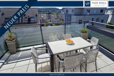 Modernes Wohnhighlight! Exklusive 3-Zimmer Wohnung mit Blick und TG-Stellplatz