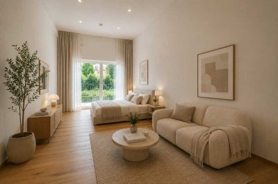 Erstbezug - Stilvolles Appartement mit Südbalkon und hervorragender Anbindung im Münchner Westen