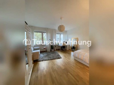 Tauschwohnung: Biete 3-Zimmer-Whg im Lehel, direkt an der Isar