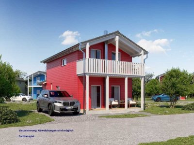 Komfartables Ferienhaus - Strandnah.
Kaufpreiszahlung bei Fertigstellung 2024.