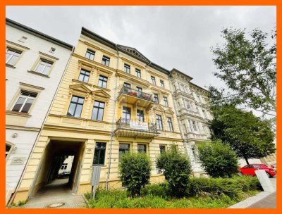 Geräumige 1-Raum Wohnung mit Einbauküche und Balkon in der Innenstadt von Gera