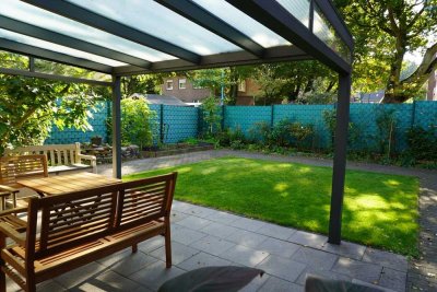 Großes Reihenendhaus mit Garage und tollem Garten in Altschermbeck