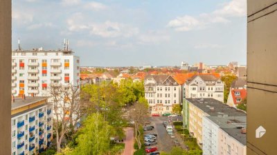 Gut geschnittene 2-Zimmer-Wohnung mit Aufzug, Loggia und TG-Stellplatz in Braunschweig