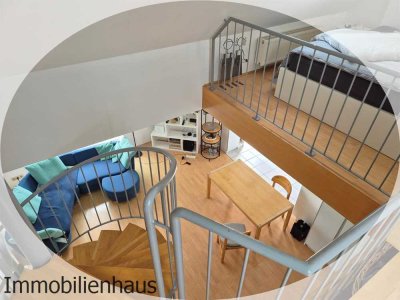 Helle DG-Galerie-Wohnung mit tollem Raumschnitt! Ruhige Lage! Fernblick ohne Ende!