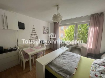 Tauschwohnung: Schöne zentrale 1-Zimmerwohnung gegen 2-Zimmer
