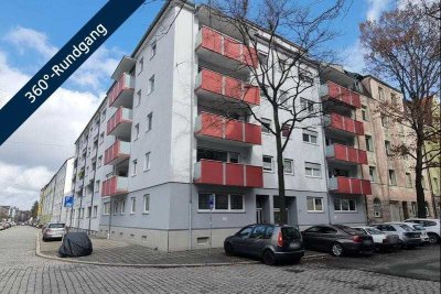 Großzügige 3-Zimmer-Hochparterre-Wohnung im Nürnberg Süden