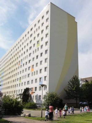 Wohnen im Hochhaus - Aufzugsetage