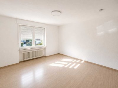 Gemütliche modernisierte Wohnung mit Garten und Garage in ruhiger Sackgassenlage