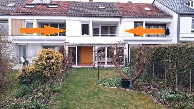 Reihenmittelhaus mit Garten und Einzelgarage in Pfersee!