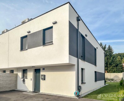 Exklusive Doppelhaushalfte mit Design &amp; Luxusausstattung am Stadtrand von Wien!