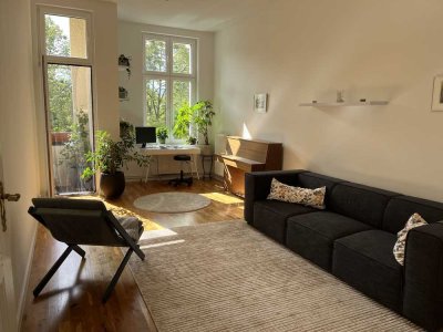Helle 2-Zimmer-Altbauwohnung in Tempelhof – möbliert, ab 01.11.25