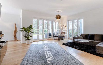 Möbliert und hochwertig Wohnen! Modern ausgestattete
3-Zimmer-Wohnung in rückwärtiger Lage