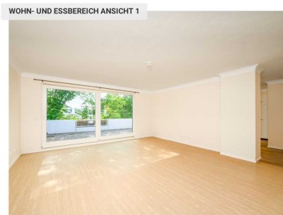 Elegante 2-Zi.-Wohnung im Penthouse-Stil mit privatem Stadtpark-Zugang und Alsternähe in Winterhude