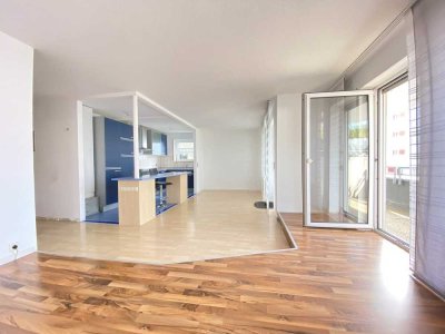 Attraktive 2-Zimmer mit großer Südterrasse, Gartenanteil und TG-Stellplatz