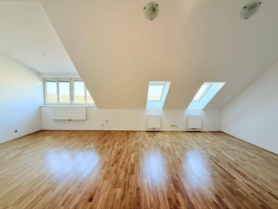 Traumhafte 3-Zimmer Dachgeschoss Wohnung mit knapp 100m2 und charmanter Dachterrasse