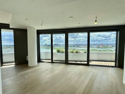Den schönsten Ausblick auf Stephansdom, Prater &amp; Neue Donau: Doorman, Gym, Pool, Wellness - LUXUS WOHNEN