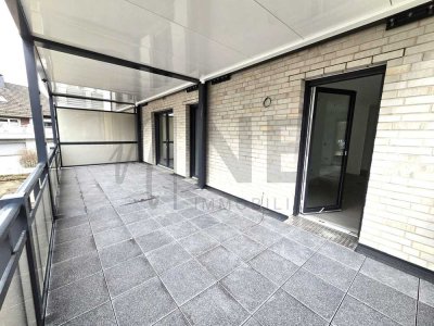 Neubau! 2,5-Raum-Wohnung mit mehr als 25 m² Balkon!