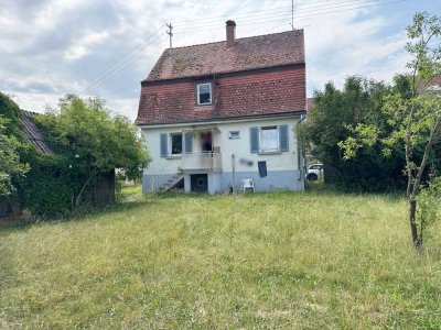 Sanierungsbedürfriges 1 FH +Baugrundstück