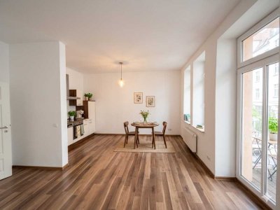 Attraktive 2-Zimmer-Wohnung mit Balkon in zentraler Lage von Schwerin