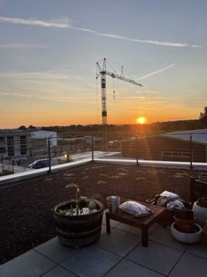 Schicke Neubauwohnung mit großer Dachterasse