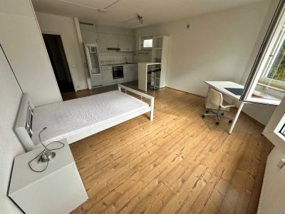Helle, teilmöblierte 1-Zimmer-Wohnung in Niederweimar – ab sofort verfügbar