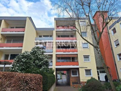 Gut vermietete sanierte 4-Zimmer-Wohnung mit Sonnenbalkon