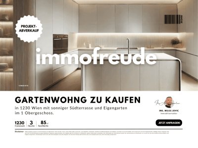 3 Zi-Neubau- Gartenwohnung im 1OG mit Süd-Terrasse und Eigengarten zu kaufen!