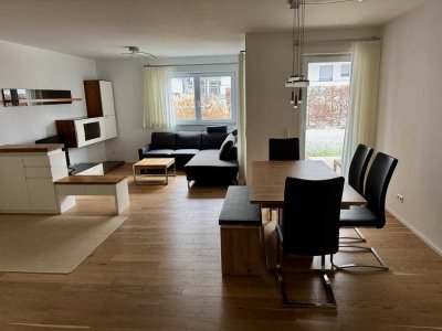 Möblierte 3-Zi- Wohnung mit Garten und TG-Stellplatz in TOP-Lage Neu-Ulm/Pfuhl