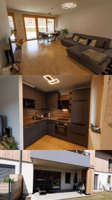 Erdgeschosswohnung Neubau 62m2 mit Garten und Carport