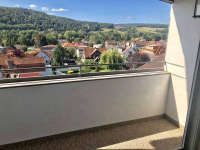 Elegante, helle Wohnung mit phantastischer Aussicht