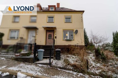 !!!PREISSENKUNG!!! Doppelhaushälfte mit toller Aussicht in beliebter Lage von Ilmenau