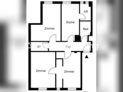 Tauschwohnung: Helle Wohnung direkt am Kanal