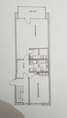 2-Zimmer Dachgeschosswohnung in Münster-Wolbeck