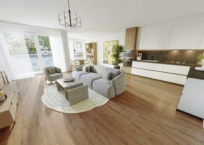 Ab sofort bezugsfrei! Exklusive Neubauwohnung mit Balkon und Tiefgaragenstellplatz in Bonn Pützchen