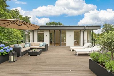 Exklusives Penthouse mit Dachterrasse und 
Kanalblick!