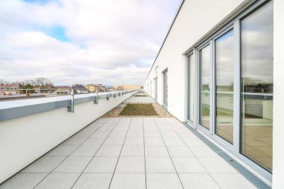 Elegante Penthouse-Wohnung mit EBK und Dachterrasse im FRANKY