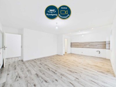 Frisch sanierte 2-Zimmer-Wohnung mit PKW-Stellplatz im Herzen von Gümmer